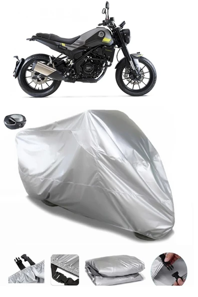 Benelli Leoncino 250 Su  Geçirmez Motosiket Brandası Arka Çanta Uyumlu ürün görseli 1