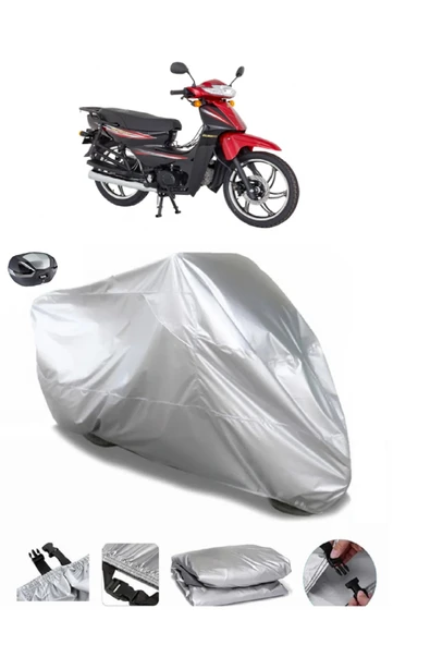Mondial 100 SFC Exclusive Su  Geçirmez Motosiket Brandası Arka Çanta Uyumlu ürün görseli 1