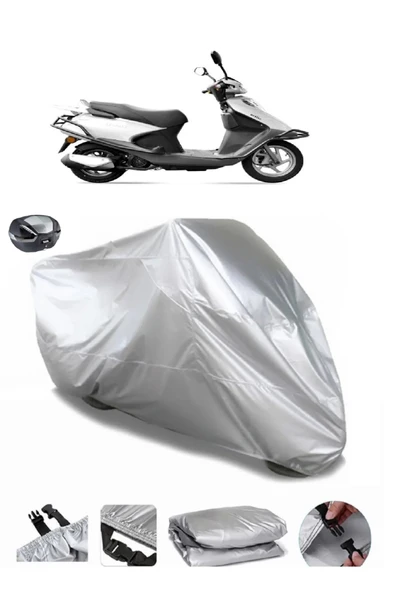 Yuki Active 125 Su  Geçirmez Motosiket Brandası Arka Çanta Uyumlu ürün görseli 1