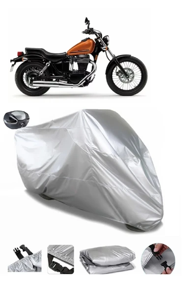 Suzuki LS 650 Savage Su  Geçirmez Motosiket Brandası Arka Çanta Uyumlu ürün görseli 1