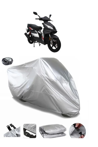 Mondial 100 Ardour Su  Geçirmez Motosiket Brandası Arka Çanta Uyumlu ürün görseli 1