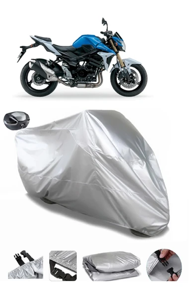 Suzuki GSR 750 Su  Geçirmez Motosiket Brandası Arka Çanta Uyumlu ürün görseli 1