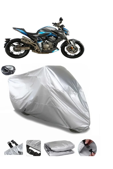 Zontes 310 R Su  Geçirmez Motosiket Brandası Arka Çanta Uyumlu ürün görseli 1