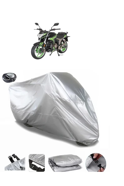 Mondial KD 125 F CBS Su  Geçirmez Motosiket Brandası Arka Çanta Uyumlu ürün görseli 1