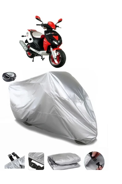 Mondial 150 RF Su  Geçirmez Motosiket Brandası Arka Çanta Uyumlu ürün görseli 1