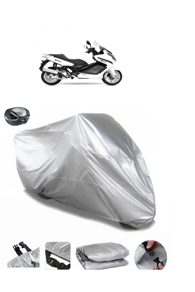 Yuki QM250T Maximum Su  Geçirmez Motosiket Brandası Arka Çanta Uyumlu ürün görseli 1