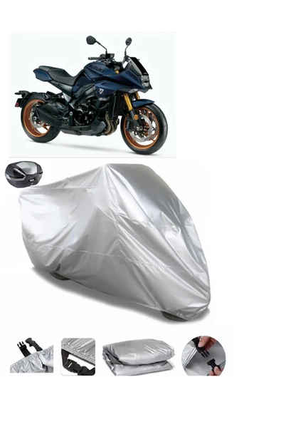Suzuki Katana Su  Geçirmez Motosiket Brandası Arka Çanta Uyumlu ürün görseli 1