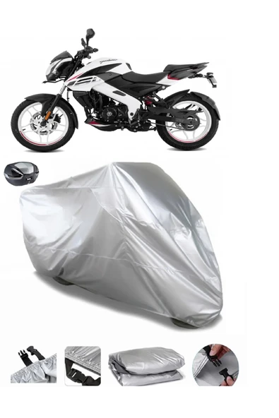 Bajaj Pulsar NS 150 Su  Geçirmez Motosiket Brandası Arka Çanta Uyumlu ürün görseli 1