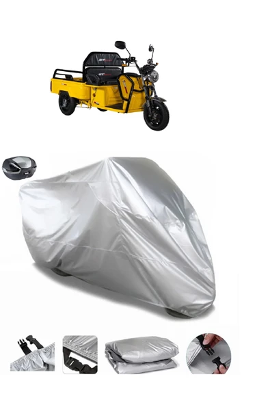 Stmax GF 200Su  Geçirmez Motosiket Brandası Arka Çanta Uyumlu ürün görseli 1