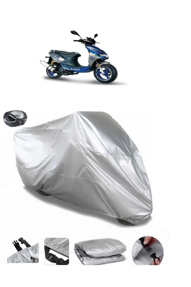 Kanuni Hussar 125 Su  Geçirmez Motosiket Brandası Arka Çanta Uyumlu ürün görseli 1