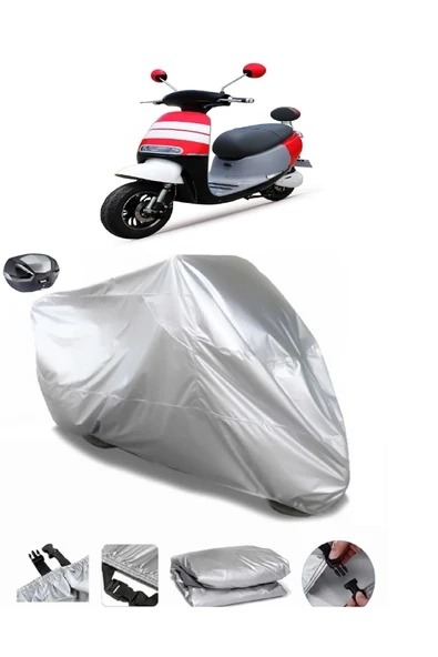 Stmax Viva 80 Su  Geçirmez Motosiket Brandası Arka Çanta Uyumlu ürün görseli 1