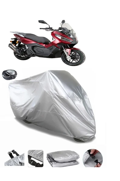 Kanuni Seha 150 Su  Geçirmez Motosiket Brandası Arka Çanta Uyumlu ürün görseli 1