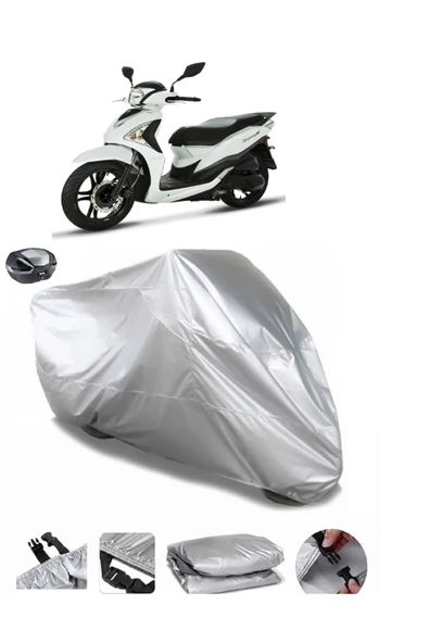 Sym Symphony ST 200i ABS Su  Geçirmez Motosiket Brandası Arka Çanta Uyumlu ürün görseli 1