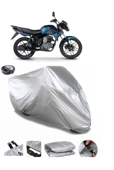 Rks RK125-R Su  Geçirmez Motosiket Brandası Arka Çanta Uyumlu ürün görseli 1