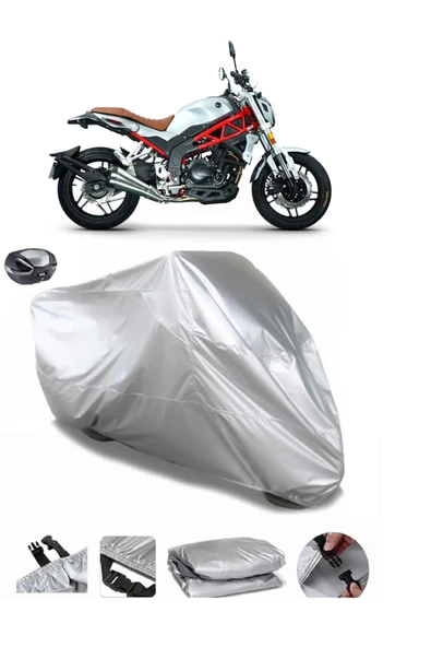 Rks RS 400 Su  Geçirmez Motosiket Brandası Arka Çanta Uyumlu ürün görseli 1