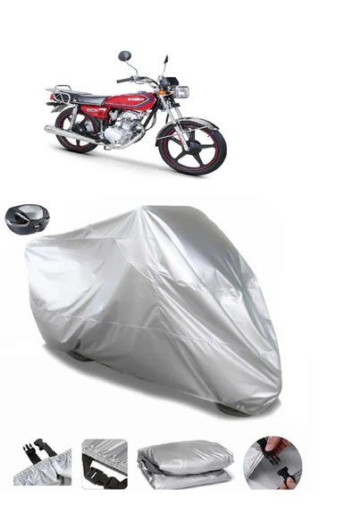 Kuba KM125-6 Su  Geçirmez Motosiket Brandası Arka Çanta Uyumlu ürün görseli 1