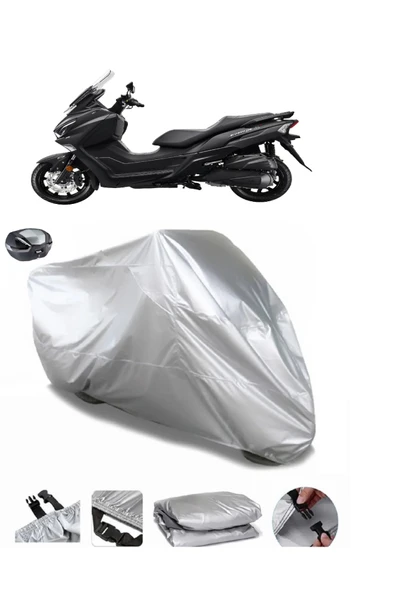 Sym Joymax Z Plus 250 Su  Geçirmez Motosiket Brandası Arka Çanta Uyumlu ürün görseli 1
