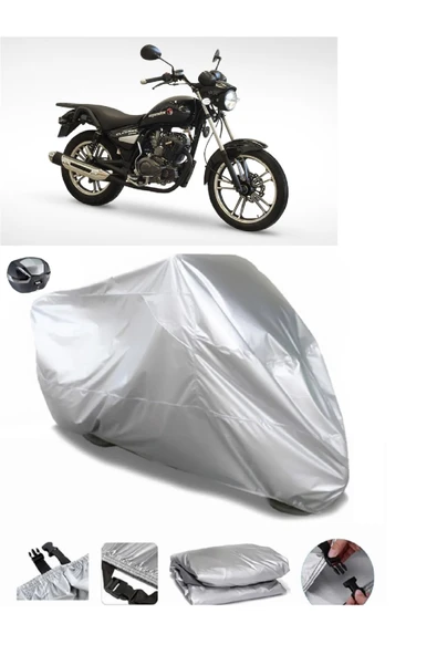Asya Pars 250 Su  Geçirmez Motosiket Brandası Arka Çanta Uyumlu ürün görseli 1