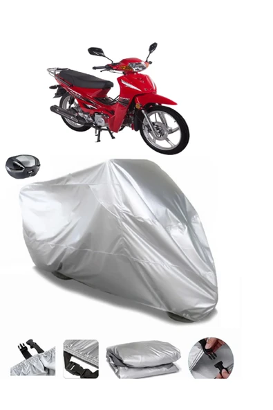 Ramzey 100 Cup Su  Geçirmez Motosiket Brandası Arka Çanta Uyumlu ürün görseli 1