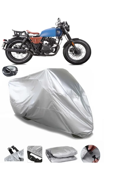 Brixton Rayburn 125 Su  Geçirmez Motosiket Brandası Arka Çanta Uyumlu ürün görseli 1
