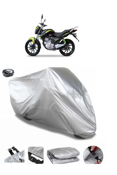 Falcon Mexico 150 Su  Geçirmez Motosiket Brandası Arka Çanta Uyumlu ürün görseli 1