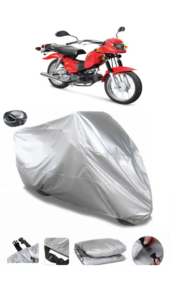 Kanuni Zebra 90 Su  Geçirmez Motosiket Brandası Arka Çanta Uyumlu ürün görseli 1