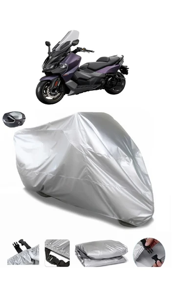 Sym Maxsym TL 508 Su  Geçirmez Motosiket Brandası Arka Çanta Uyumlu ürün görseli 1