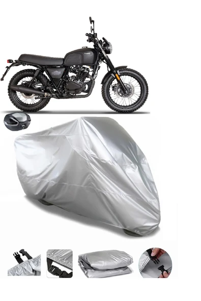 Brixton Felsberg 125 X Su  Geçirmez Motosiket Brandası Arka Çanta Uyumlu ürün görseli 1
