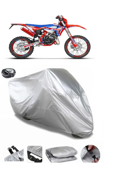 Beta RR 50 Enduro Racing Su  Geçirmez Motosiket Brandası Arka Çanta Uyumlu ürün görseli 1