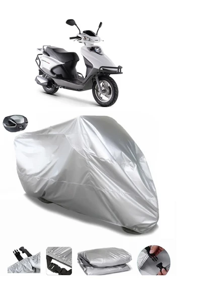 Kuba Rocca 100 Su  Geçirmez Motosiket Brandası Arka Çanta Uyumlu ürün görseli 1