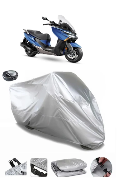 Kymco Xtown 125i Su  Geçirmez Motosiket Brandası Arka Çanta Uyumlu ürün görseli 1