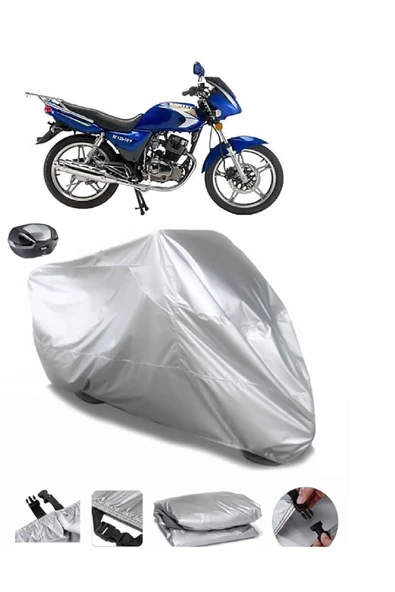 Ramzey XF 125 10-V Su  Geçirmez Motosiket Brandası Arka Çanta Uyumlu ürün görseli 1