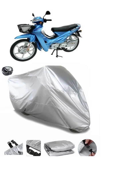 Asya AS 110-8 Su  Geçirmez Motosiket Brandası Arka Çanta Uyumlu ürün görseli 1