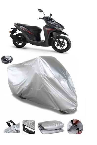 Rks Wildcat 125 Su  Geçirmez Motosiket Brandası Arka Çanta Uyumlu ürün görseli 1