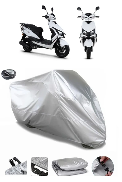 Rks Blazer 50 XR Max Su  Geçirmez Motosiket Brandası Arka Çanta Uyumlu ürün görseli 1