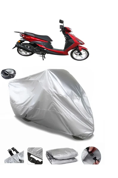 Stmax Nett 50 Su  Geçirmez Motosiket Brandası Arka Çanta Uyumlu ürün görseli 1