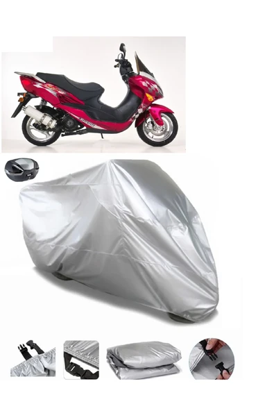 Kanuni Storm 150 Su  Geçirmez Motosiket Brandası Arka Çanta Uyumlu ürün görseli 1