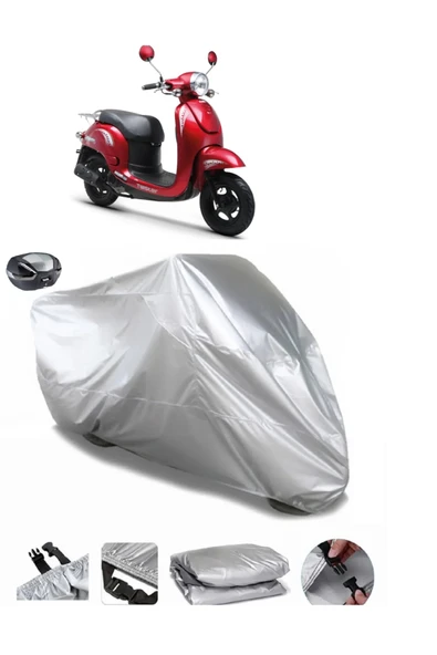 Kuba Twister 50 Su  Geçirmez Motosiket Brandası Arka Çanta Uyumlu ürün görseli 1