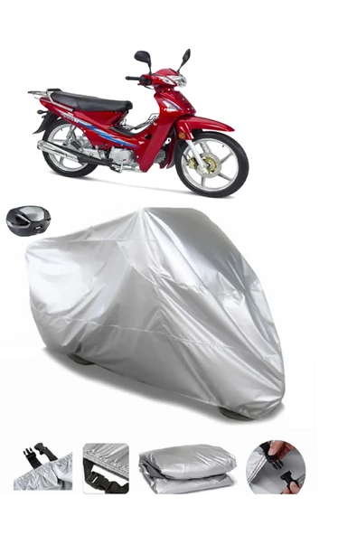 Kanuni Cup 100 S Su  Geçirmez Motosiket Brandası Arka Çanta Uyumlu ürün görseli 1