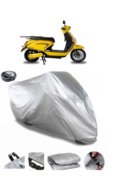 Stmax Marta 3000Su  Geçirmez Motosiket Brandası Arka Çanta Uyumlu ürün görseli 1