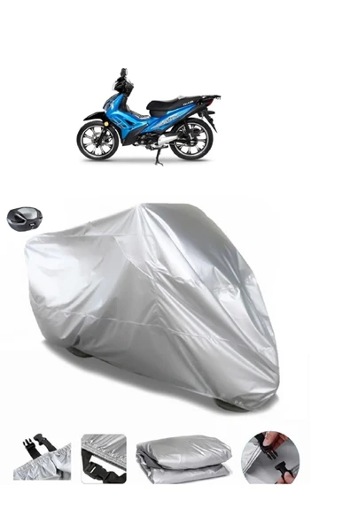 Falcon Master 50 Su  Geçirmez Motosiket Brandası Arka Çanta Uyumlu ürün görseli 1