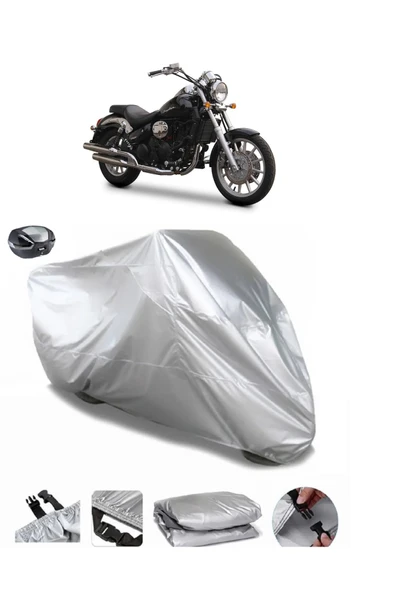 Daelim Daystar 250 Su  Geçirmez Motosiket Brandası Arka Çanta Uyumlu ürün görseli 1