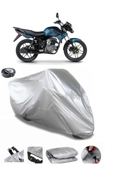 Rks 125R Su  Geçirmez Motosiket Brandası Arka Çanta Uyumlu ürün görseli 1