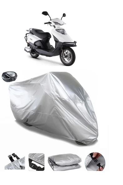 Kuba Valentino 50 Su  Geçirmez Motosiket Brandası Arka Çanta Uyumlu ürün görseli 1