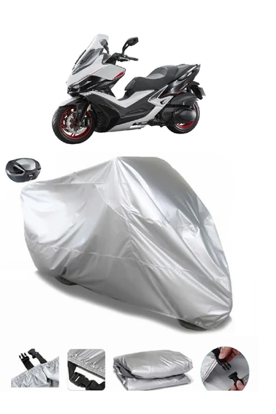 Kymco Xciting VS 400 Limited Edition Su  Geçirmez Motosiket Brandası Arka Çanta Uyumlu ürün görseli 1