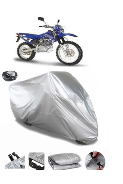 Kanuni Cross 250 Su  Geçirmez Motosiket Brandası Arka Çanta Uyumlu ürün görseli 1