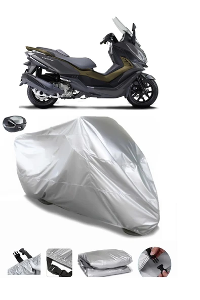 Sym Cruisym 250i Su  Geçirmez Motosiket Brandası Arka Çanta Uyumlu ürün görseli 1
