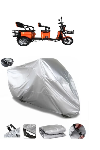 Stmax Elit 940Su  Geçirmez Motosiket Brandası Arka Çanta Uyumlu ürün görseli 1