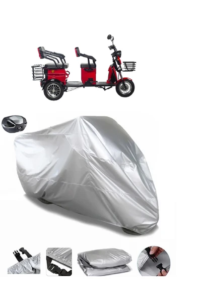 Stmax Elit 960Su  Geçirmez Motosiket Brandası Arka Çanta Uyumlu ürün görseli 1