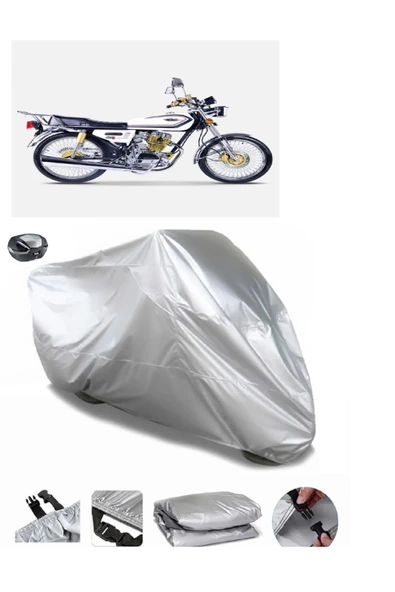 Falcon Leopar 222 Su  Geçirmez Motosiket Brandası Arka Çanta Uyumlu ürün görseli 1